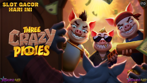 Slot Three Crazy Piggies: 1x Spin Potensi Maxwin Besar